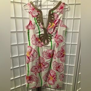 Lily Pulitzer Janice Catwalk Floral Shift Dress (8)